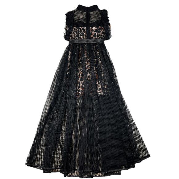 Balt Leopard Print 2-Piece Dress | Size S - Picture 2 of 9